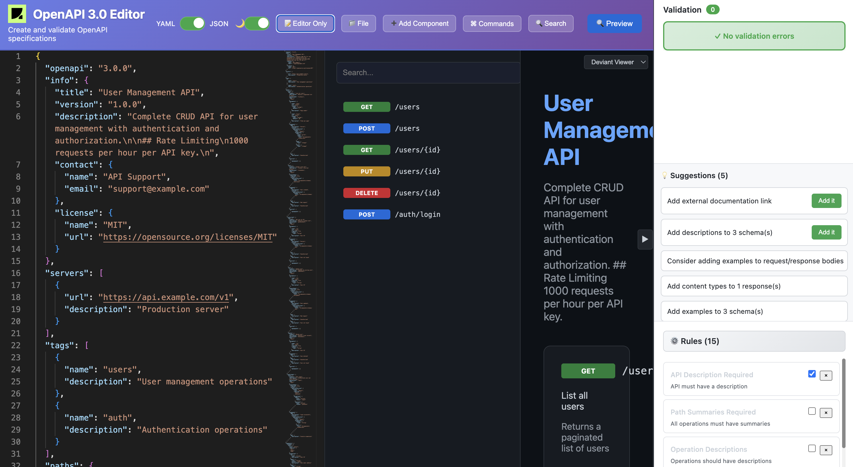 Dark Theme Support